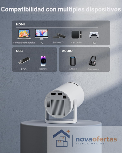 Proyector Cine en Casa HD