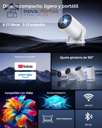 Proyector Cine en Casa HD