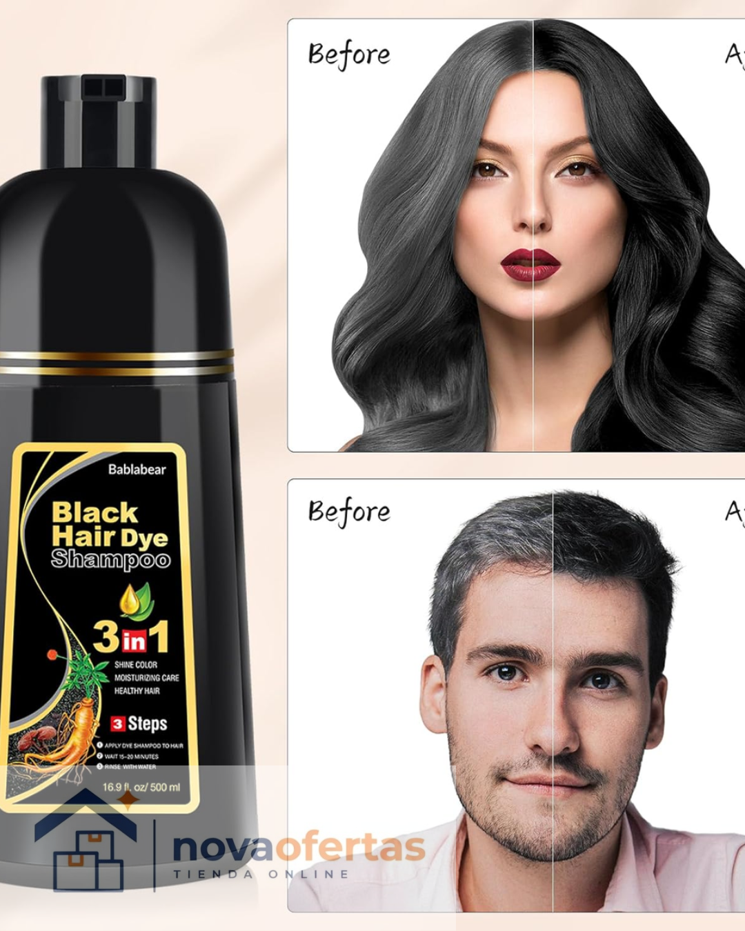 Shampoo Cubre Canas